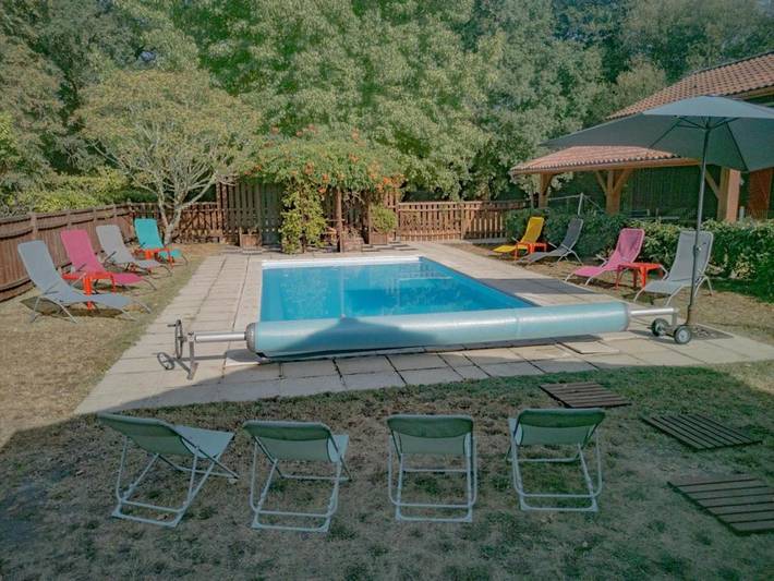 Location de vacances pour 6 personnes, avec piscine et terrasse à Bélis - 2
