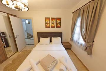 Villa pour 5 personnes, avec jardin et balcon à Marmaris