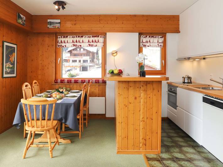 Gîte pour 5 personnes, avec vue sur le lac et terrasse, animaux acceptés à Orsières - 2