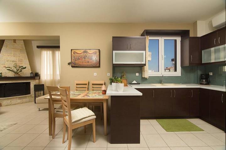 Appartement de vacances pour 3 personnes, avec Balcon ainsi que Terrasse et Jardin