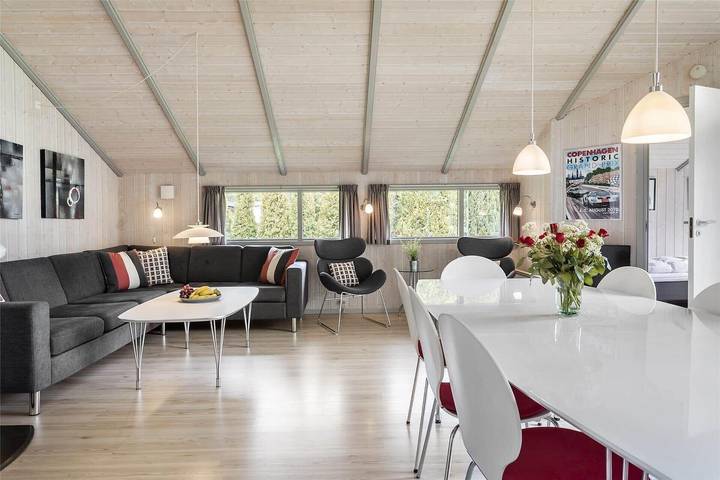 Ferienhaus für 10 Personen, mit Whirlpool und Terrasse sowie Garten und Sauna in Råbylille Strand - 4