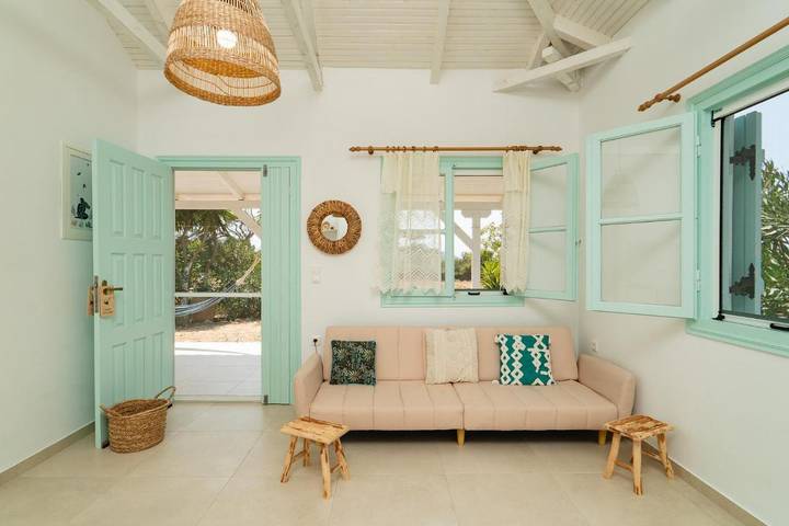 Maison de vacances pour 4 personnes, avec terrasse ainsi que vue et jardin