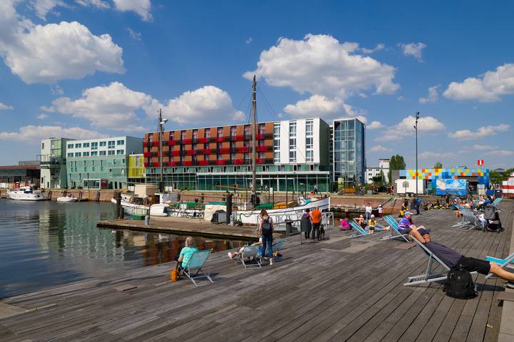 Hotel für 2 Personen, mit Terrasse und Sauna, mit Haustier in Bremerhaven
