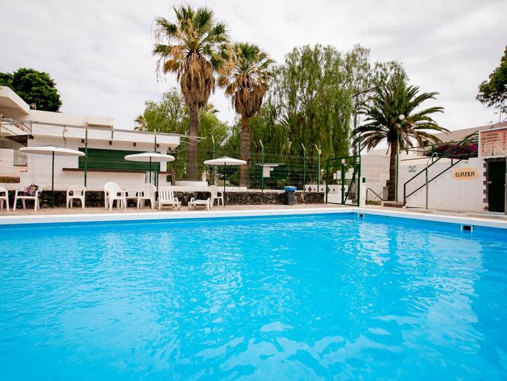 Studio voor 2 personen, met zwembad, kindvriendelijk in Costa del Silencio