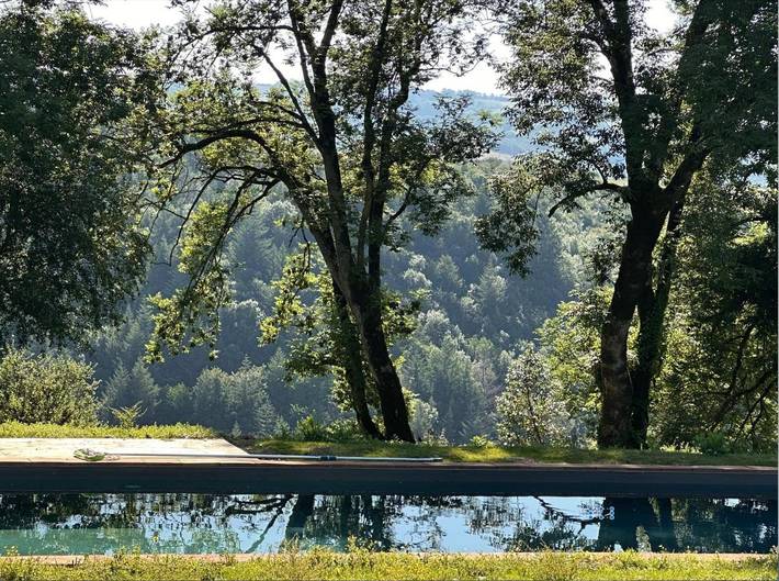 Tente pour 4 personnes, avec vue sur le lac et jardin ainsi que vue et piscine dans le Tarn - 3