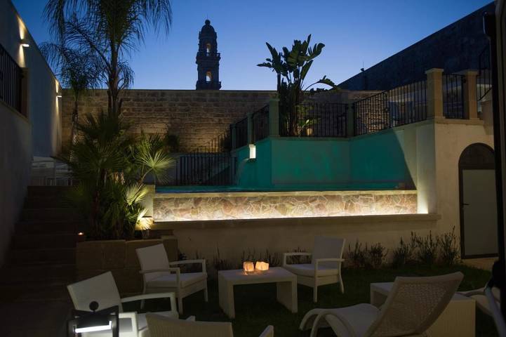 Chambre d’hôte pour 3 personnes, avec piscine et jardin ainsi que vue et sauna à Maglie - 3