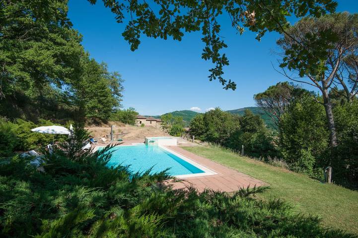 Gîte pour 5 personnes, avec Jardin dans Cortona, Province d'Arezzo