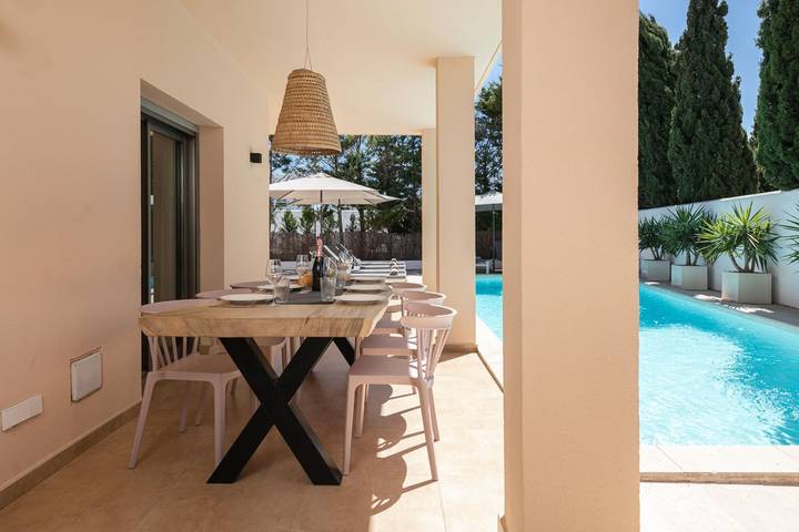 Maison de vacances pour 4 personnes avec piscine in Santa Eulària des Riu, Ibiza de l'Est