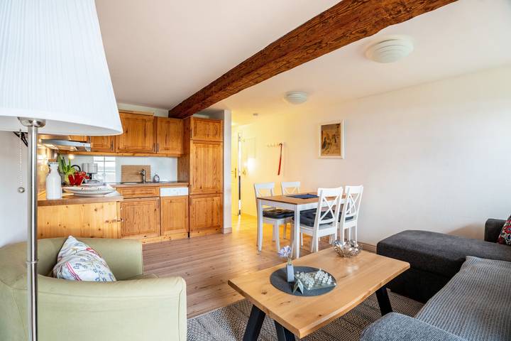 Ganze Wohnung, Ferienwohnung 'Am Halbmond 3' mit privater Terrasse, privatem Garten und Wi-Fi in Hellschen-Heringsand-Unterschaar, Kreis Dithmarschen