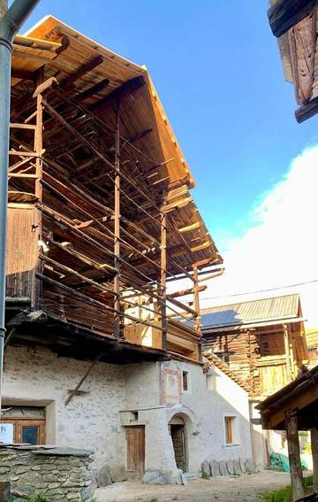 Gîte pour 8 personnes, avec terrasse et vue dans Station De Saint Veran