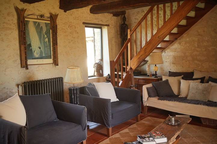 Location de vacances pour 12 personnes, avec jardin à Saint-Martin-des-Combes - 4