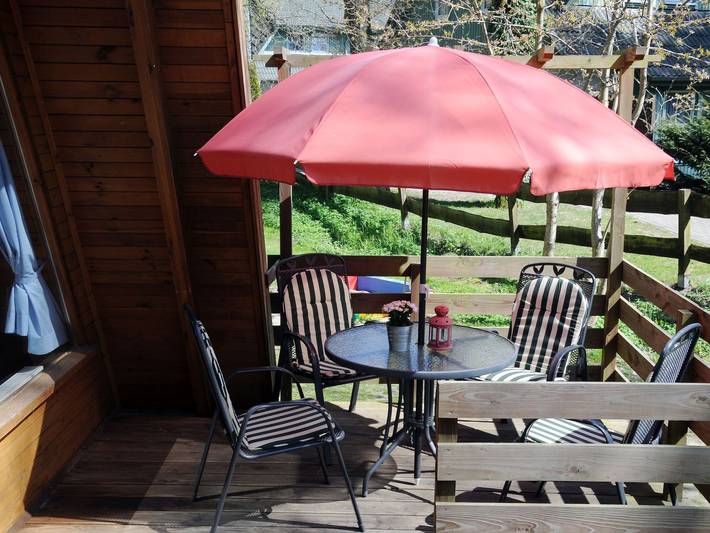 Zinnowitz, Finnhütten - 10 Finnhütte Nr. 10 in Zinnowitz, Usedomer Norden
