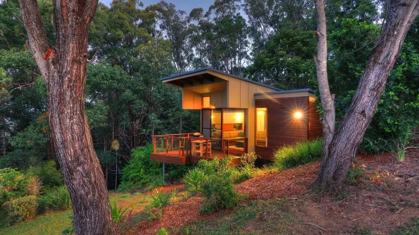 Lodge für 2 Personen, mit Ausblick und Garten - 1