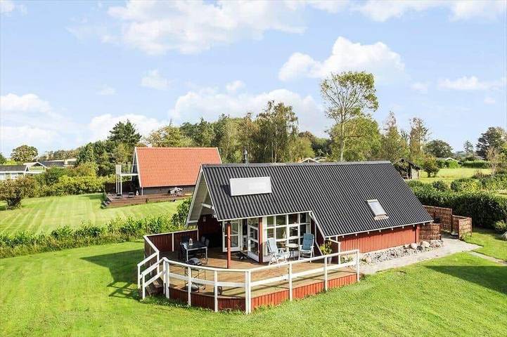 Ferienhaus für 3 Personen, mit Terrasse