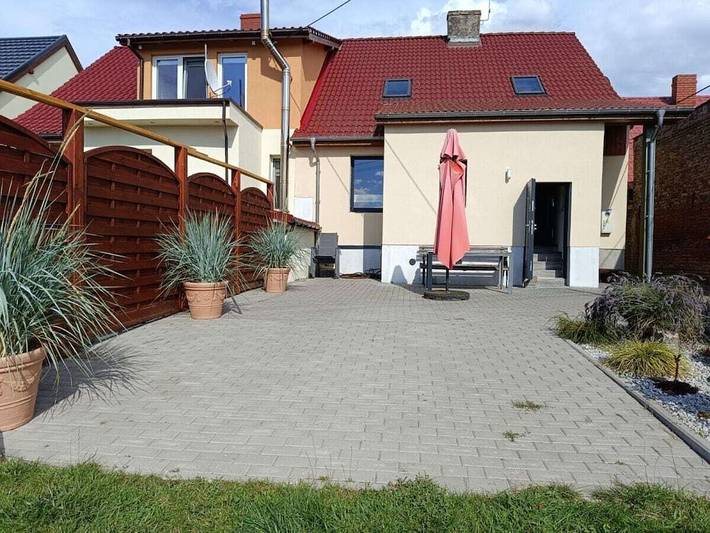 Ferienhaus in Wolin mit Schwimmbecken in Stettiner Haff