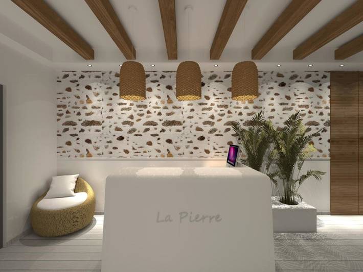 Ferienwohnung für 2 Personen, mit Balkon und Terrasse sowie Garten und Ausblick in Limenaria