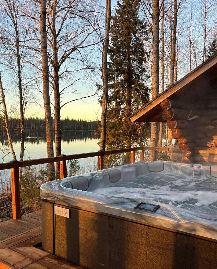 Maison d’hôte pour 3 personnes, avec terrasse ainsi que jacuzzi et sauna, animaux acceptés à Rovaniemi - 3