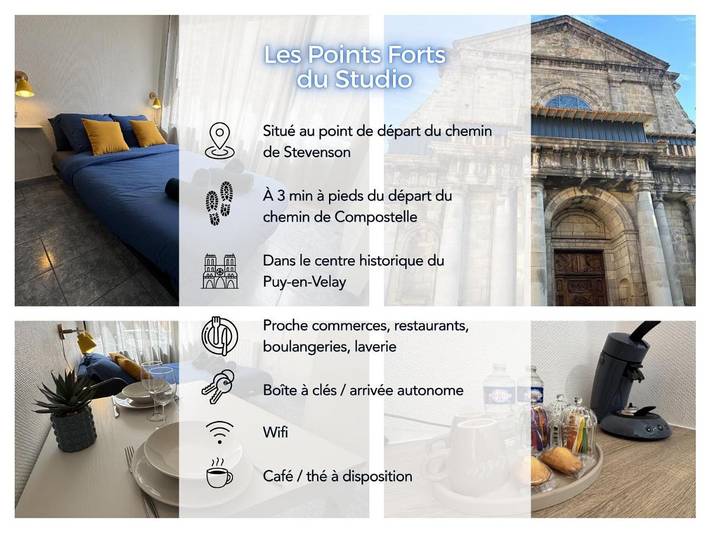 Gîte pour 2 personnes dans Office de Tourisme du Puy en Velay - 2