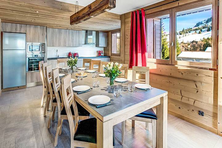 Maison de vacances pour 11 personnes avec balcon in Chinaillon, Le Grand-Bornand