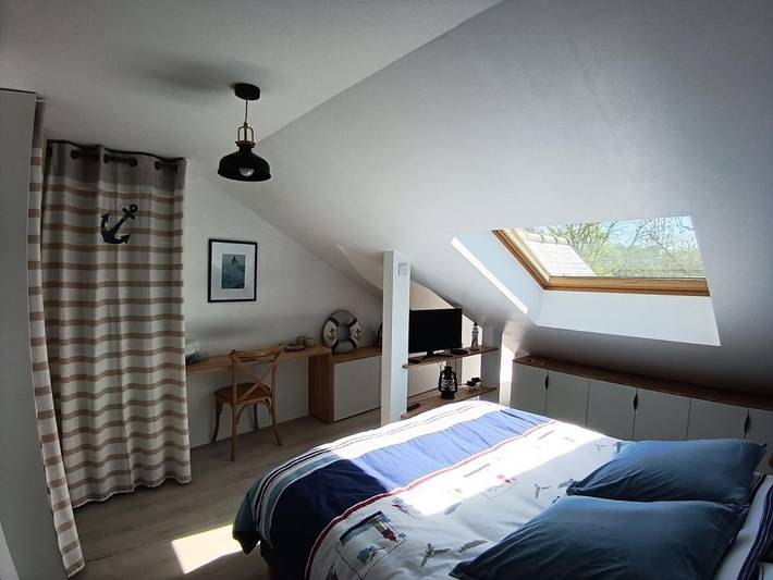 Chambre d’hôte pour 2 personnes, avec terrasse à Josselin