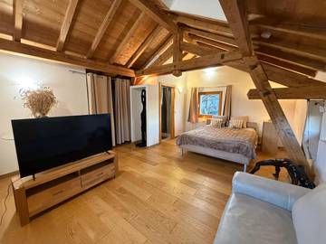 Maison d’hôte pour 2 personnes, avec vue ainsi que jardin et terrasse à Neydens