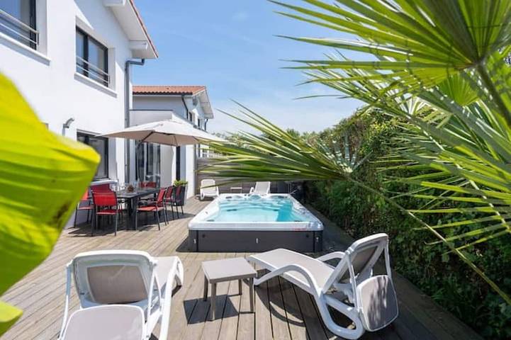 Maison de vacances pour 6 personnes, avec jardin à Angresse