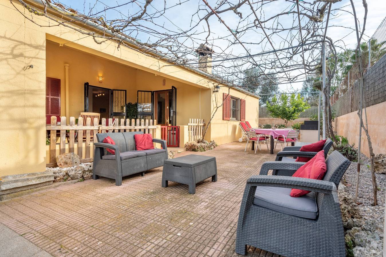Traumhafte Finca mit Wlan, Klimaanlage, Terrasse und Garten in Algaida, Mallorca Inselmitte