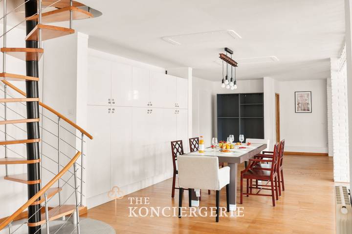 Ganze Wohnung, Loft atelier 120m2 - duplex - Bois de Vincennes in Fontenay-sous-Bois, Val-de-Marne
