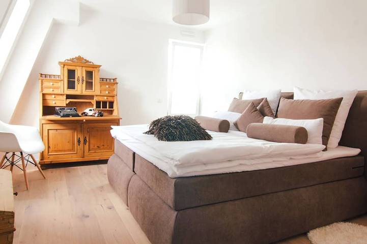 Appartement entier, Lit Höchstgelegenstes de la vieille ville in Regensburg, Bavière Orientale