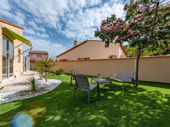 Location de vacances pour 6 personnes, avec jardin dans Plage du Village (Le Barcares) - 4