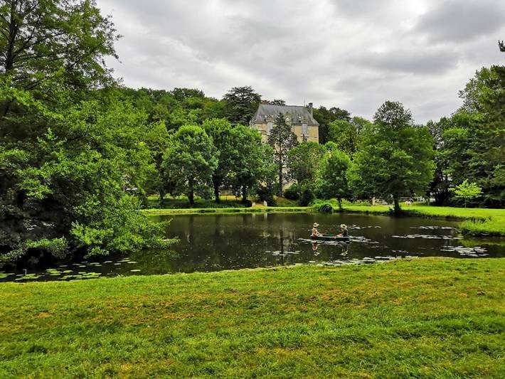 Location de vacances pour 4 personnes, avec jardin et vue à Saint-Paterne-Racan - 3