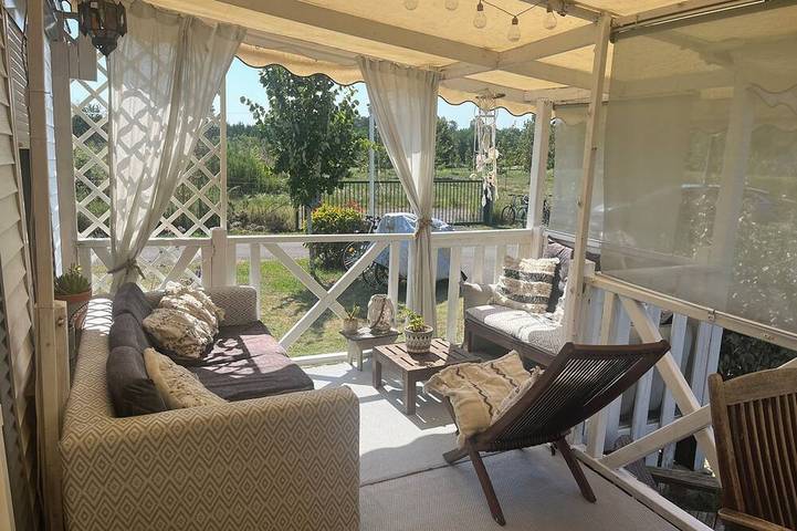 Mobil-home tout confort au Camping Martín Pecheur in Azur, Côte d’Argent
