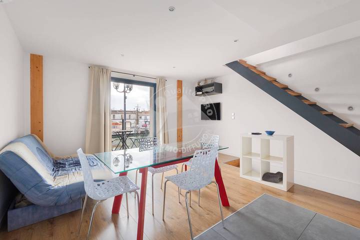Appartement de vacances entier, P2 duplex Centre Ville avec magnifique vue in Le Grau-du-Roi, Côte d'Améthyste