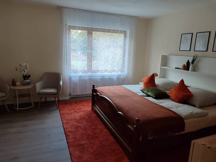 Ferienwohnung für 4 Personen, mit Garten und Balkon an der Mosel