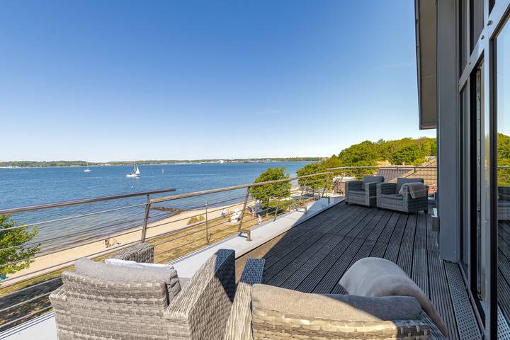 Ferienwohnung für 2 Personen, mit Balkon in Heikendorf