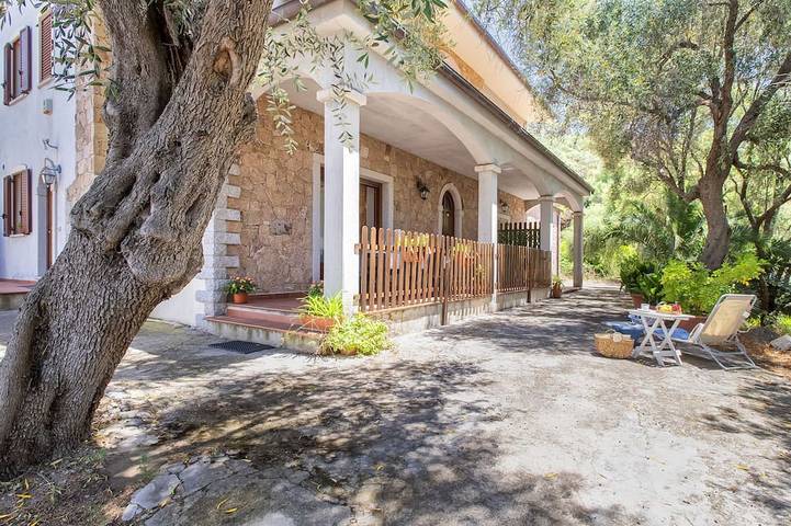 Ferienhaus für 7 Personen, mit Garten