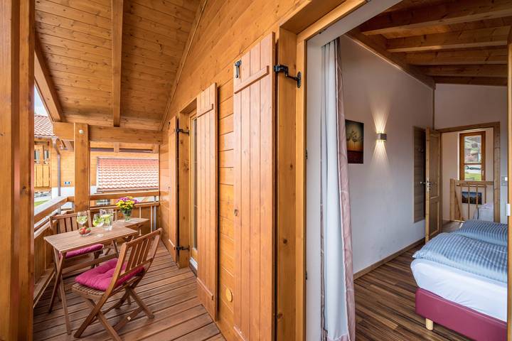 Ferienhaus für 6 Personen, mit Seeblick und Sauna sowie Garten in Lechbruck am See - 4