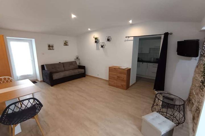 Maison de vacances pour 3 personnes, avec terrasse