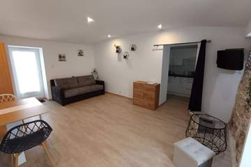 Gîte pour 3 personnes, avec terrasse à L'Aiguillon-sur-Vie
