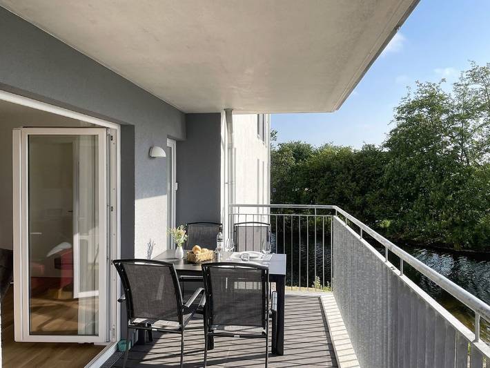 Ferienwohnung für 2 Personen, mit Sauna und Balkon sowie Ausblick in Schillig - 3