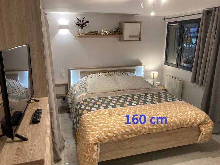 Appartement de vacances pour 2 personnes, avec terrasse et jardin