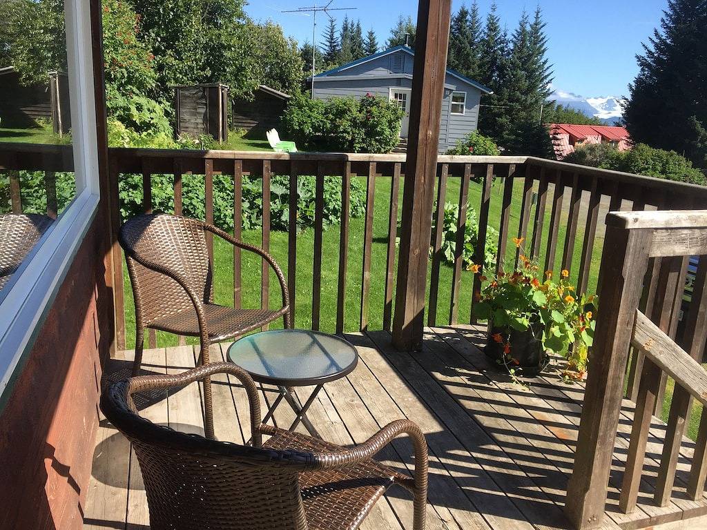 Alaska Ferienhäuser-Fern Creek Home; Stadtnahe Lage, Komfort und Ausblick in Homer, Kenai Peninsula