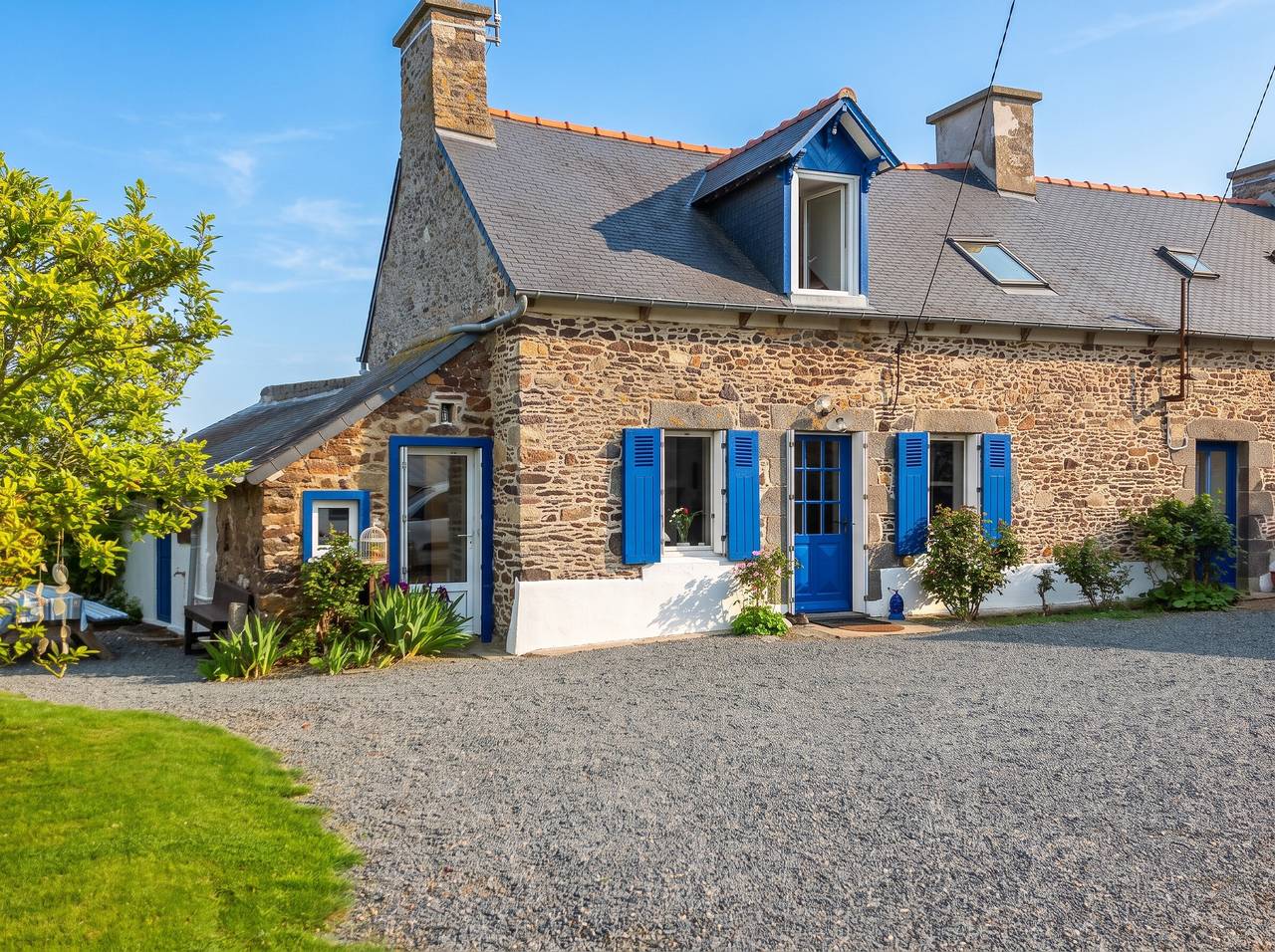 Maison charmante à Pordic, cheminées et jardin clos in Pordic, Côte de Goëlo