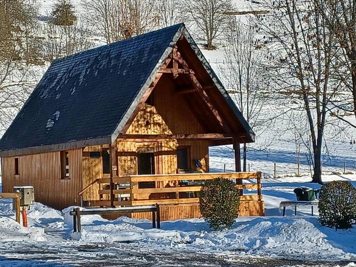 Chalet pour 8 personnes, avec vue et jardin