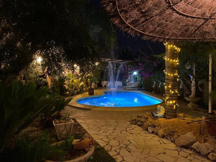 Location de vacances pour 12 personnes, avec jardin ainsi que vue et piscine à Lorca - 4