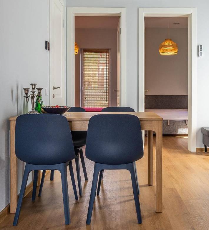 Ferienwohnung für 2 Personen, mit Garten und Ausblick in Litauen