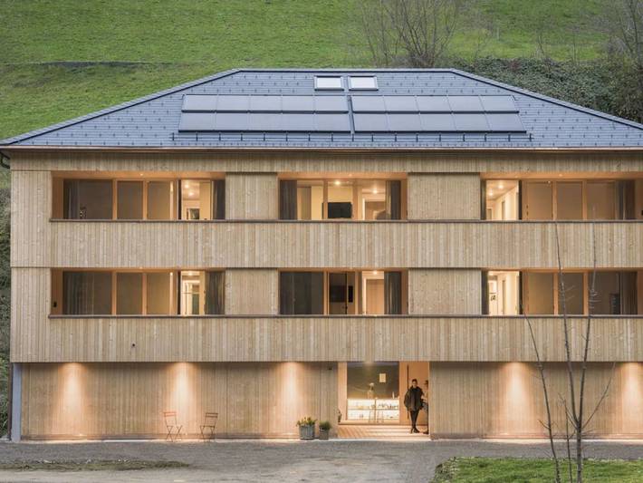 Ferienwohnung für 2 Personen, mit Balkon und Sauna in Mellau