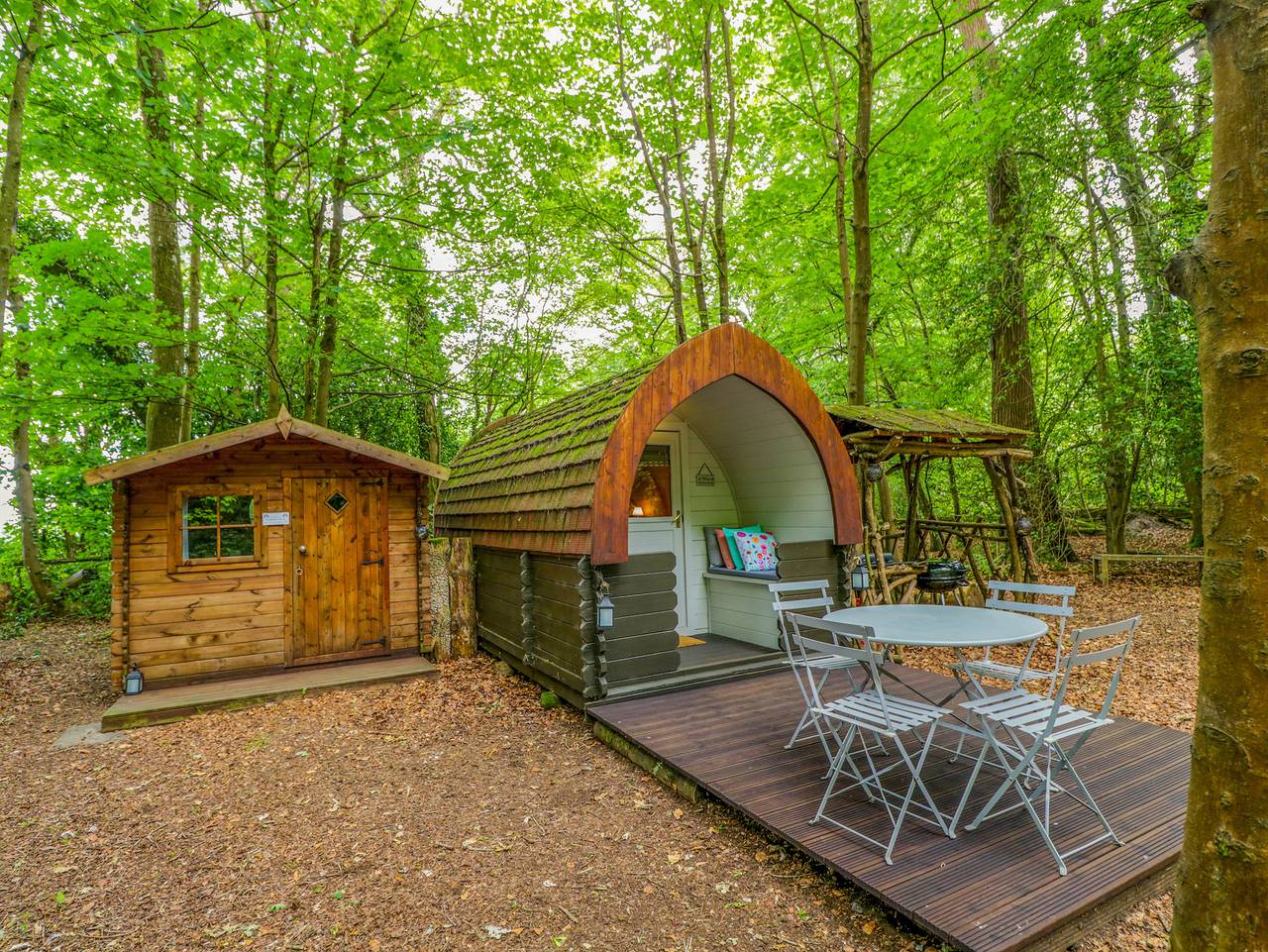 Bluebell Glamping Pod in Hampshire