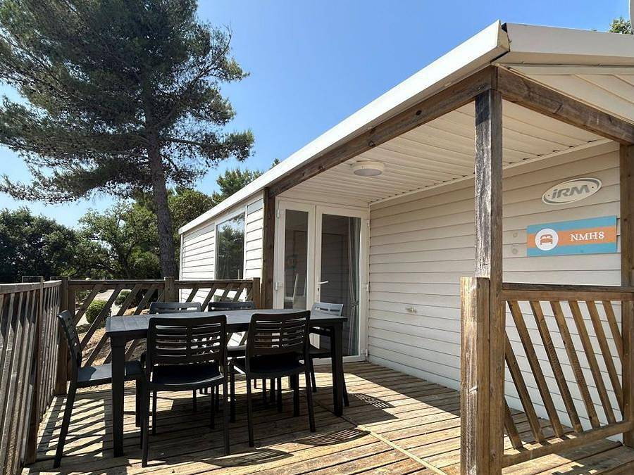 Camping Le Parc des Chênes - Mobile home 4 persons - 2-bedroom air-conditioned mobile home in La Croix-Valmer, Draguignan region
