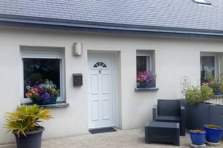 Maison de vacances pour 2 personnes, avec terrasse à Paimpol